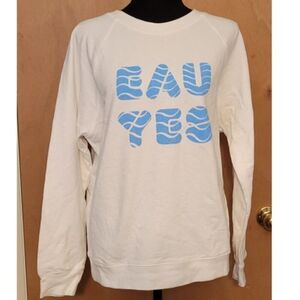 J.Crew x charity: water “EAU YES” Sweatshirt